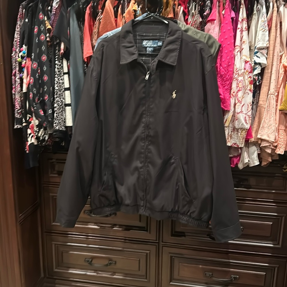 Polo by Ralph Lauren jacket size XL Black